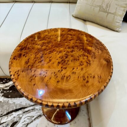 Thuya Inlay Wooden Table