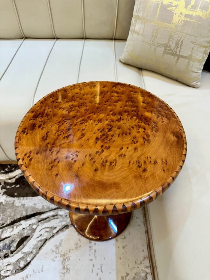 Thuya Inlay Wooden Table