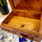 Antique wood box