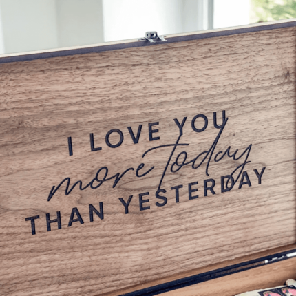 Personalized Engraving Wooden Box