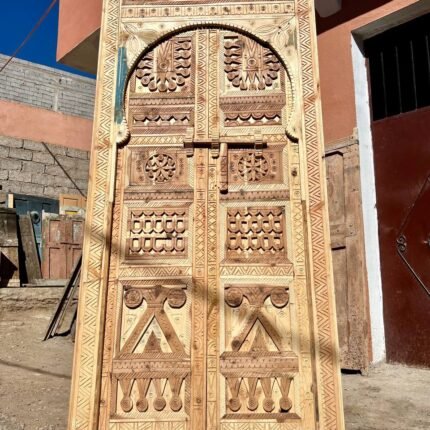 Custom Moroccan Wood Door